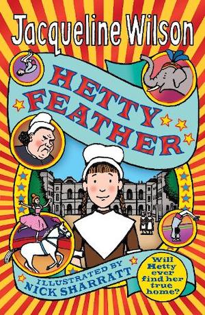 Jacqueline Wilson Hetty Feather book cover