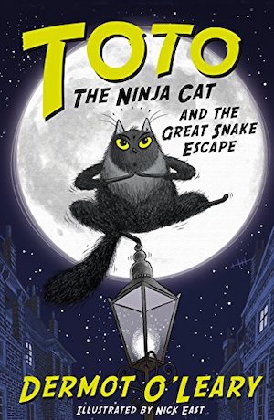 Toto The Ninja Cat book cover Dermot O<br />
Leary
